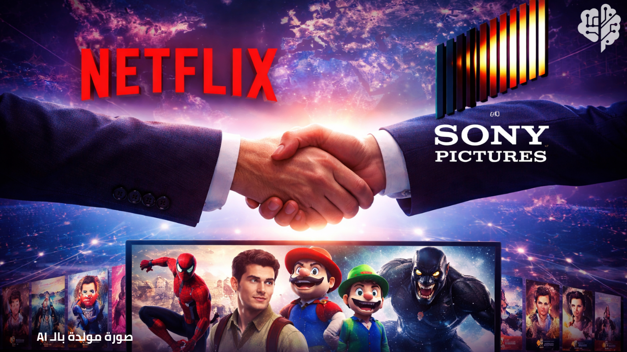 نتفليكس تبرم اتفاقا عالميا لبث أفلام سوني بعد العرض السينمائي