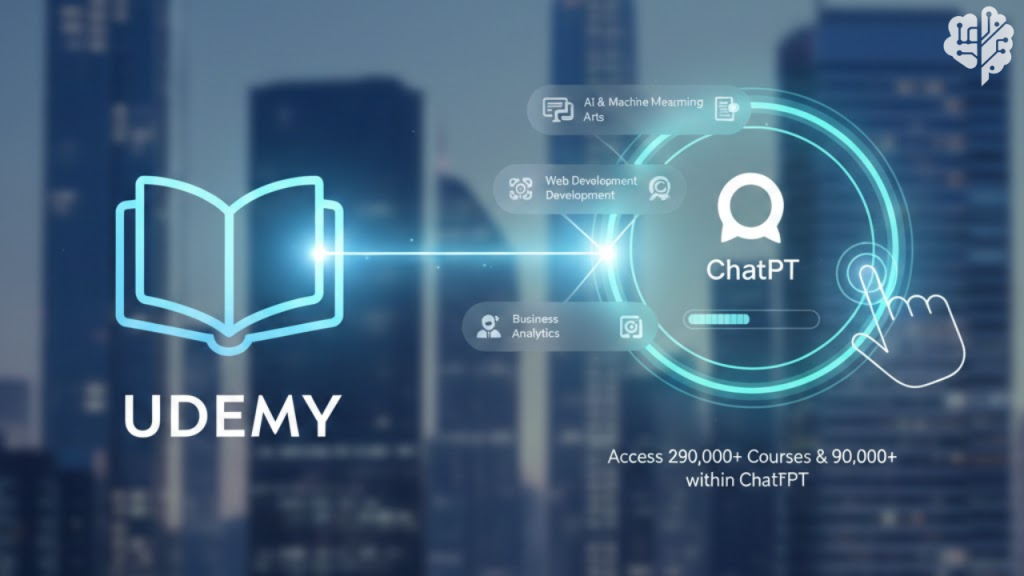 ChatGPT يتحول إلى منصة تعليمية: 290 ألف دورة من Udemy أصبحت متاحة داخل المحادثة