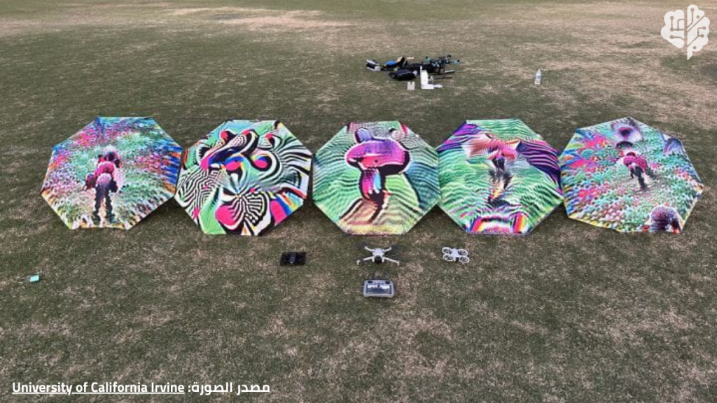 علماء أميركيون يحولون مظلة عادية إلى سلاح لإسقاط الدرونز باستخدام FlyTrap