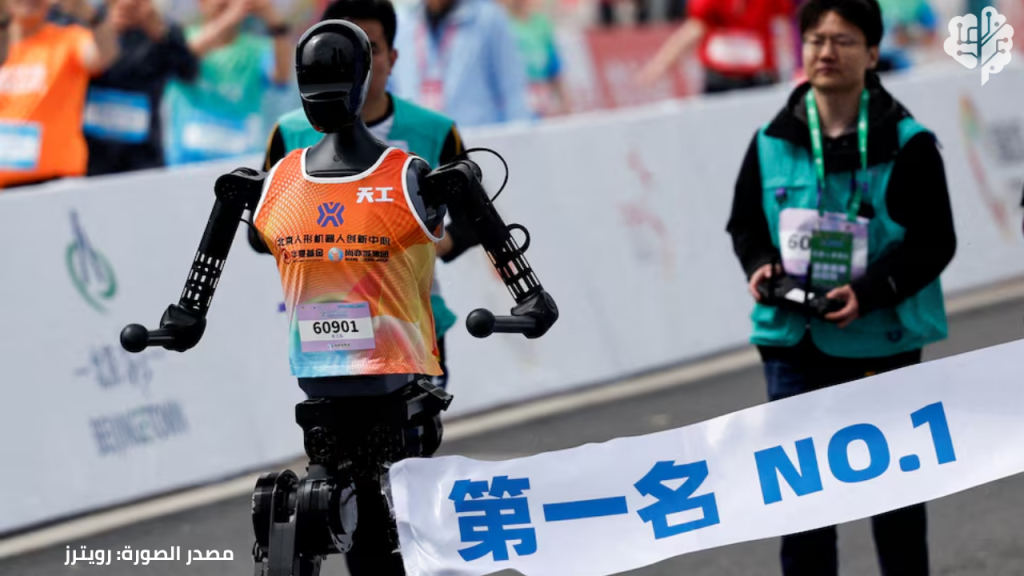 ماراثون الروبوتات في الصين