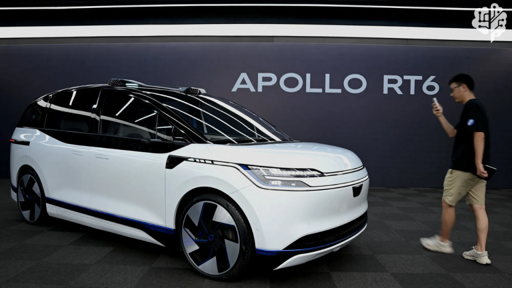 سيارة أجرة ذاتية القيادة من طراز أبولو RT6 من إنتاج شركة بايدو