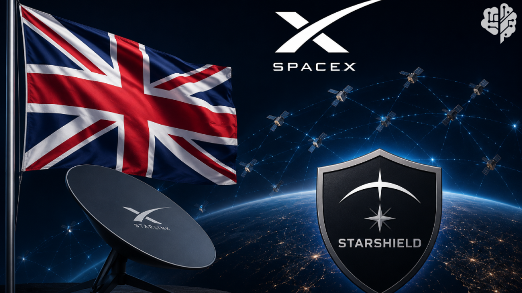بريطانيا تبدأ استخدام Starshield من SpaceX في الاتصالات العسكرية